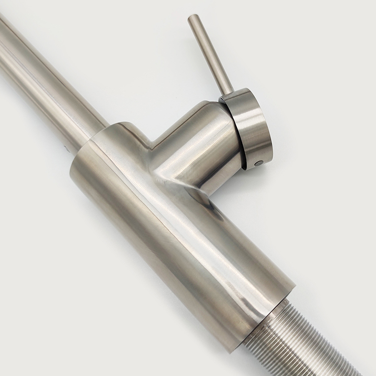 Grifo de cocina 2021, grifo de agua de acero inoxidable 304, grifos de cocina modernos, rociador extraíble, grifos mezcladores para fregadero