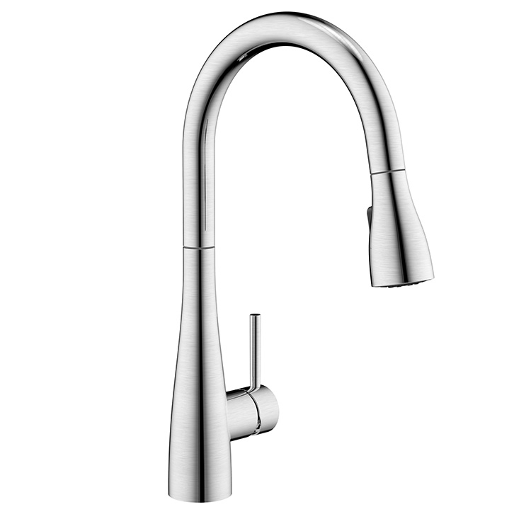 Grifo de cocina 2021, grifo de agua de acero inoxidable 304, rociador extraíble de estilo moderno, grifos mezcladores de cocina para fregadero