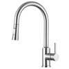 Amazon Hot Selling Smart Taps 304 SS Montado en cubierta automático Sensor táctil de un solo mango Mezclador extraíble Grifo de cocina