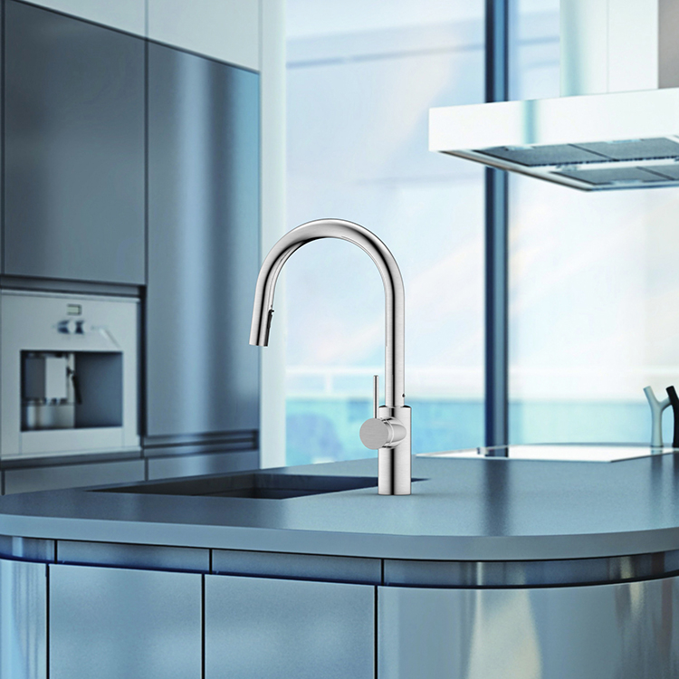 Grifo de cocina 2021, grifo de agua de acero inoxidable 304, grifos de cocina modernos, rociador extraíble, grifos mezcladores para fregadero